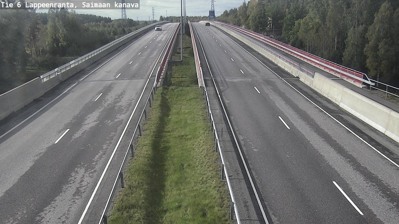 Kelikamerat Kuva Tie 6 Lappeenranta, Saimaan kanava, Lappeenranta, Etelä-Karjala