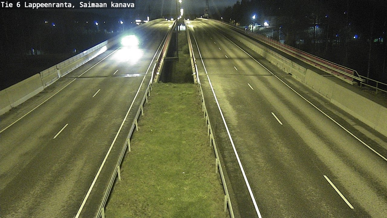 Weather Camera Image Road 6 Lappeenranta, Saimaa channel, Lappeenranta, Etelä-Karjala