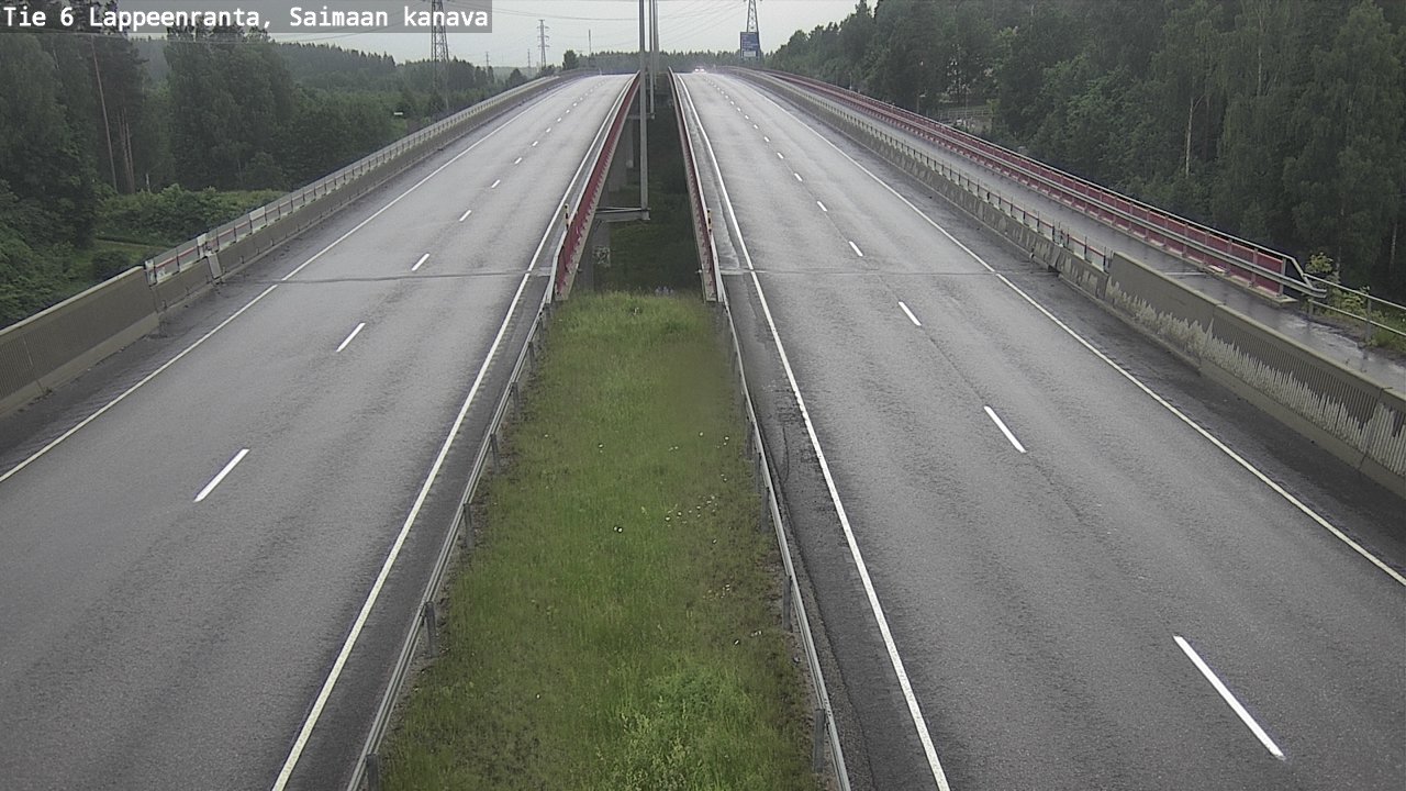 Kelikamerat Kuva Tie 6 Lappeenranta, Saimaan kanava, Lappeenranta, Etelä-Karjala