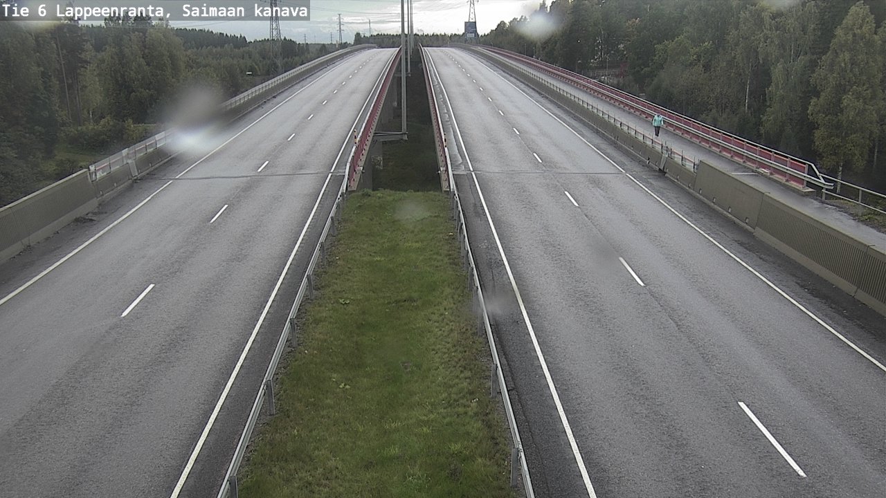 Kelikamerat Kuva Tie 6 Lappeenranta, Saimaan kanava, Lappeenranta, Etelä-Karjala