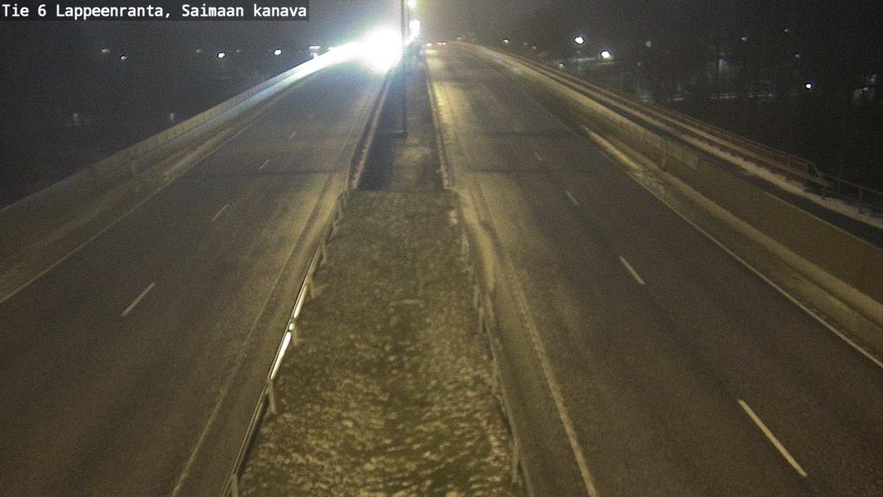 Weather Camera Image Road 6 Lappeenranta, Saimaa channel, Lappeenranta, Etelä-Karjala