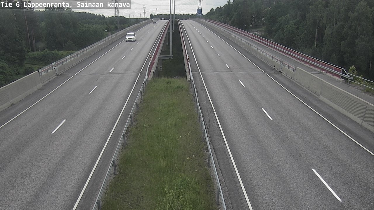 Kelikamerat Kuva Tie 6 Lappeenranta, Saimaan kanava, Lappeenranta, Etelä-Karjala
