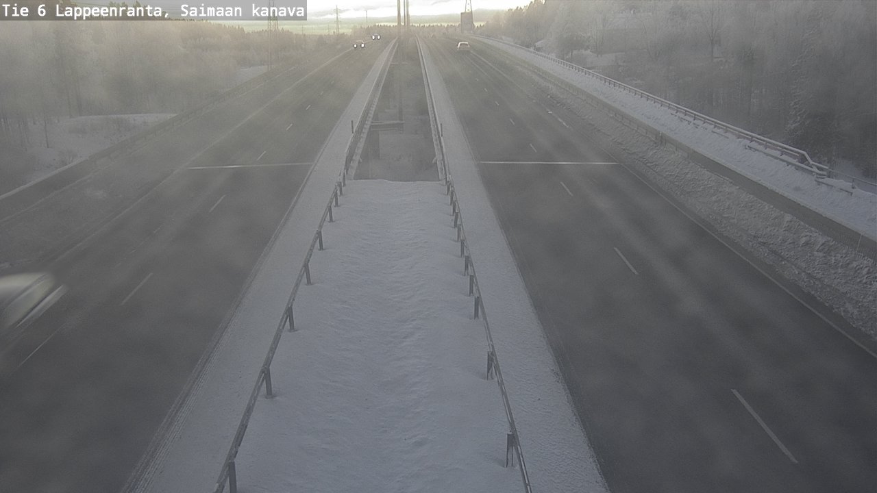 Kelikamerat Kuva Tie 6 Lappeenranta, Saimaan kanava, Lappeenranta, Etelä-Karjala