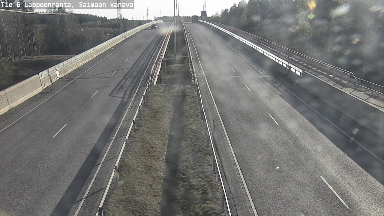 Kelikamerat Kuva Tie 6 Lappeenranta, Saimaan kanava, Lappeenranta, Etelä-Karjala
