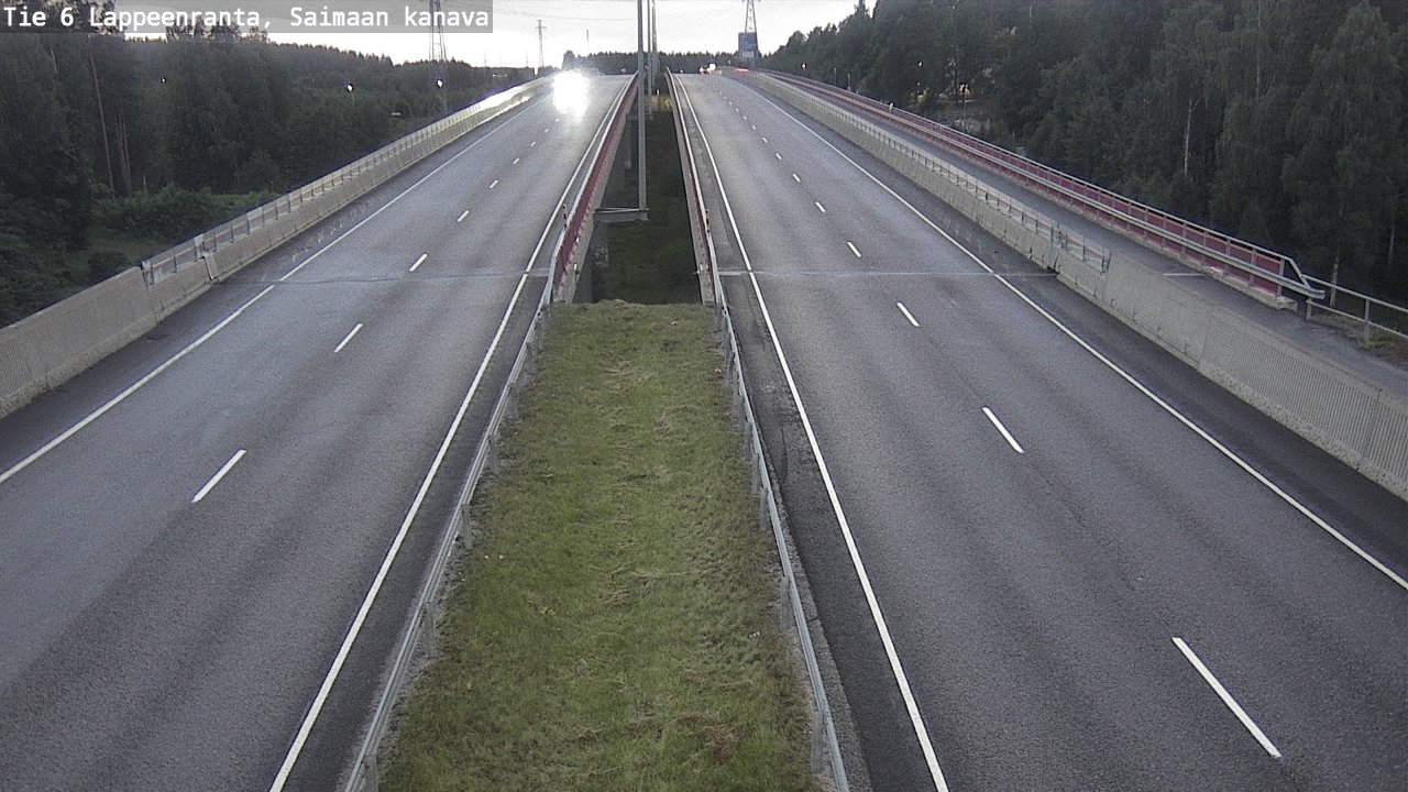 Kelikamerat Kuva Tie 6 Lappeenranta, Saimaan kanava, Lappeenranta, Etelä-Karjala