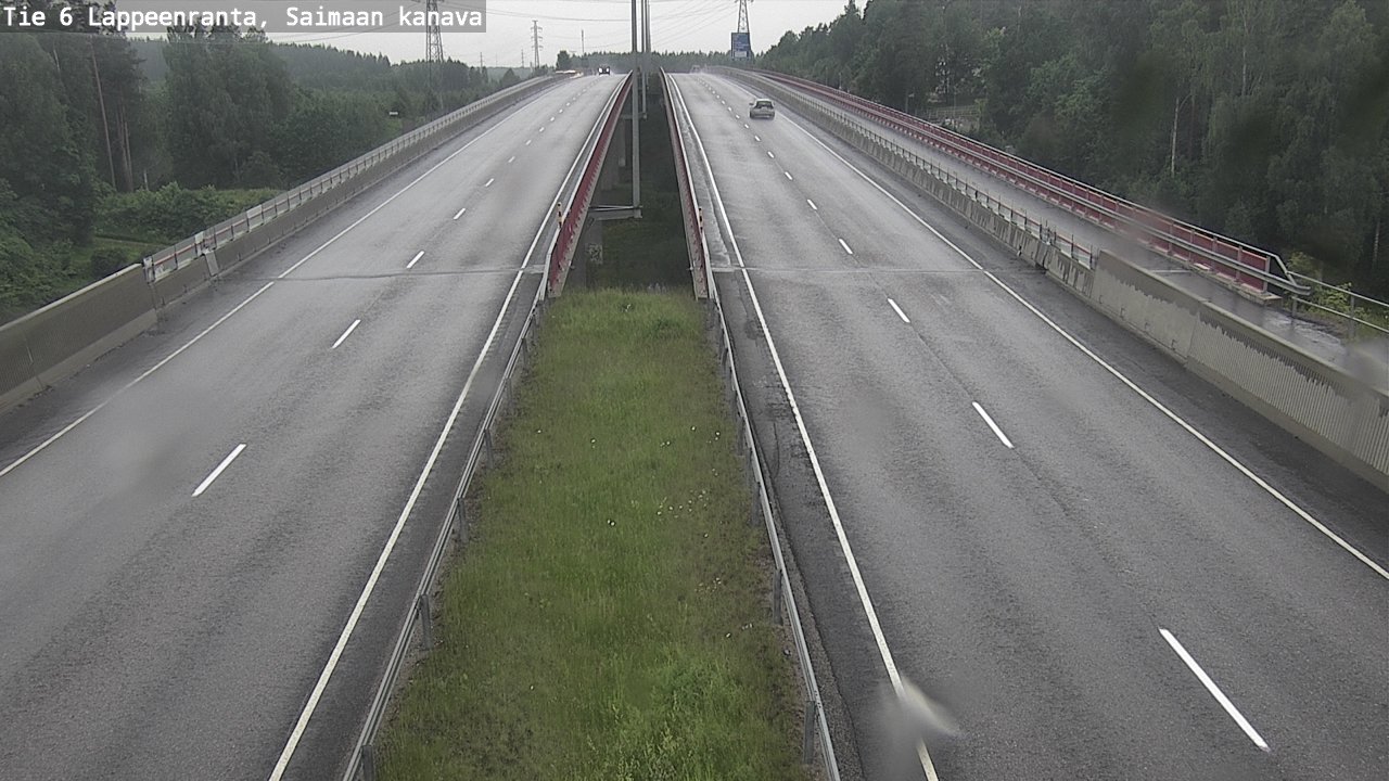 Kelikamerat Kuva Tie 6 Lappeenranta, Saimaan kanava, Lappeenranta, Etelä-Karjala