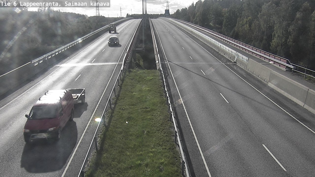 Kelikamerat Kuva Tie 6 Lappeenranta, Saimaan kanava, Lappeenranta, Etelä-Karjala