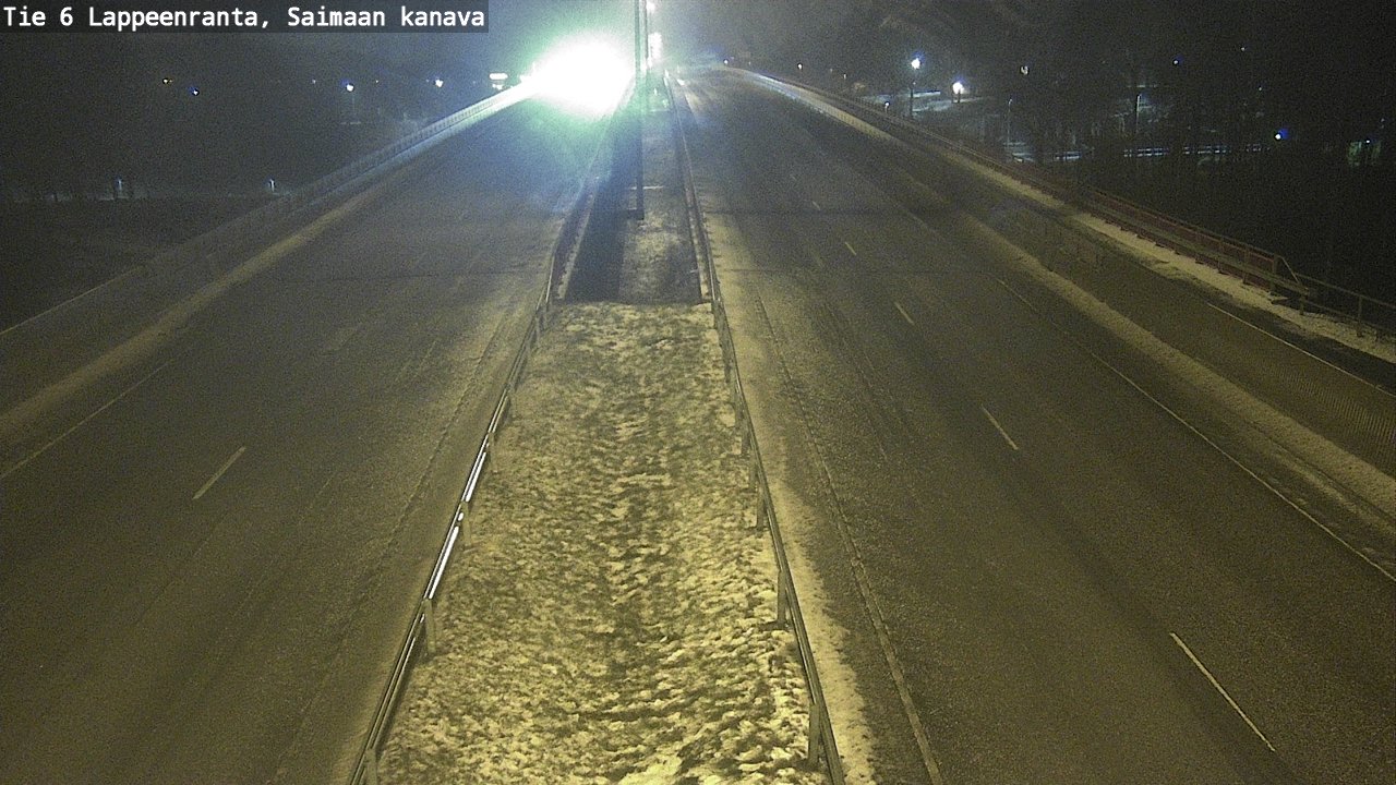 Weather Camera Image Road 6 Lappeenranta, Saimaa channel, Lappeenranta, Etelä-Karjala