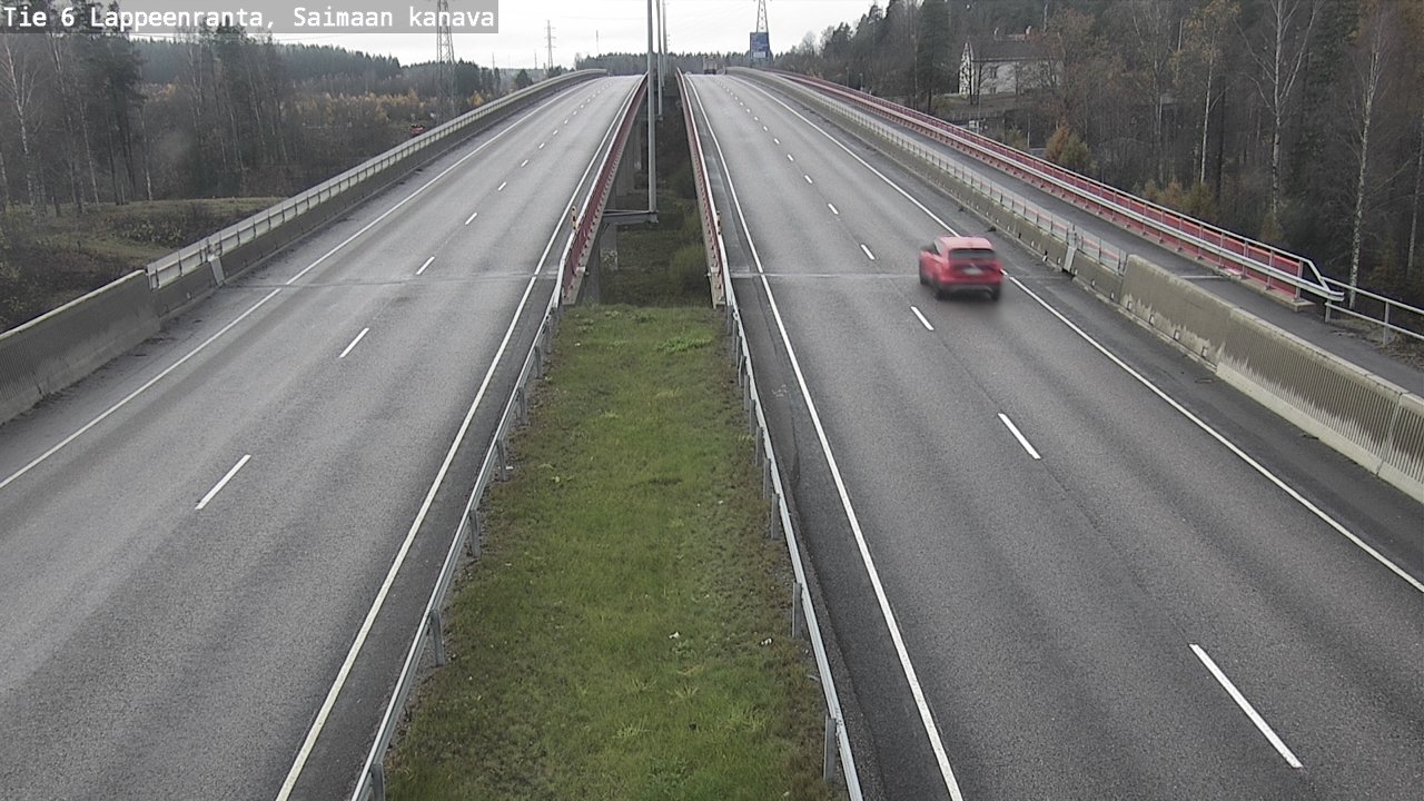 Kelikamerat Kuva Tie 6 Lappeenranta, Saimaan kanava, Lappeenranta, Etelä-Karjala