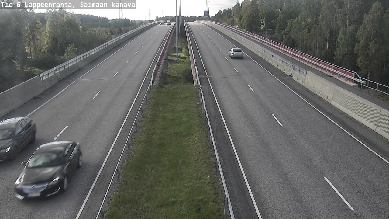 Kelikamerat Kuva Tie 6 Lappeenranta, Saimaan kanava, Lappeenranta, Etelä-Karjala