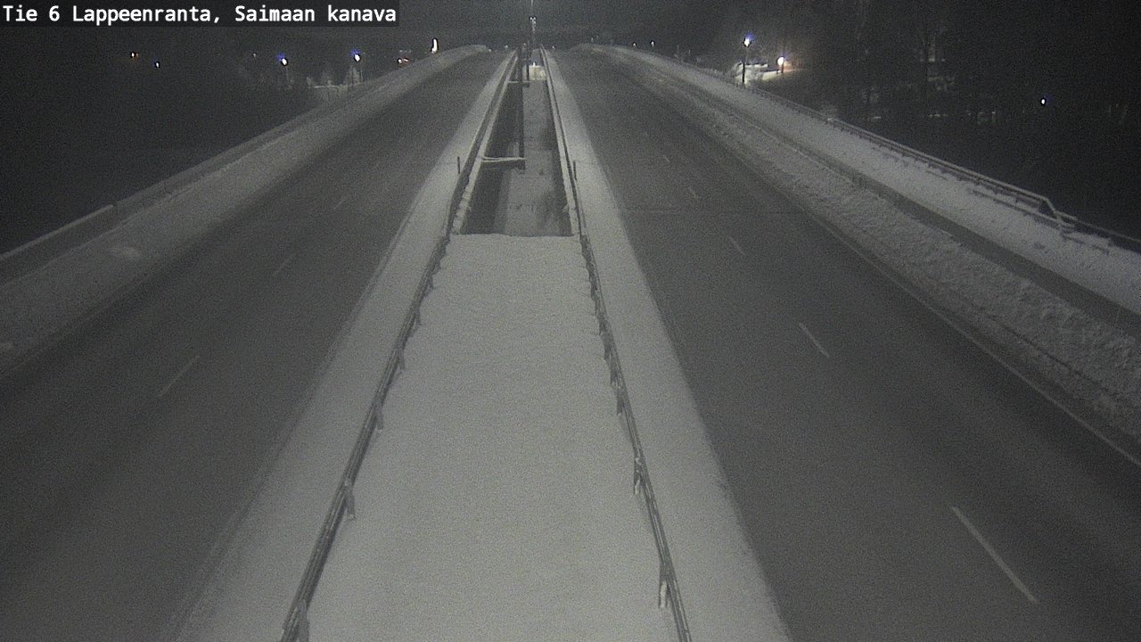 Kelikamerat Kuva Tie 6 Lappeenranta, Saimaan kanava, Lappeenranta, Etelä-Karjala