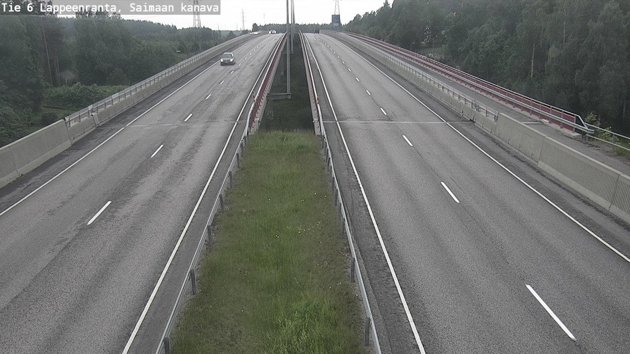 Kelikamerat Kuva Tie 6 Lappeenranta, Saimaan kanava, Lappeenranta, Etelä-Karjala