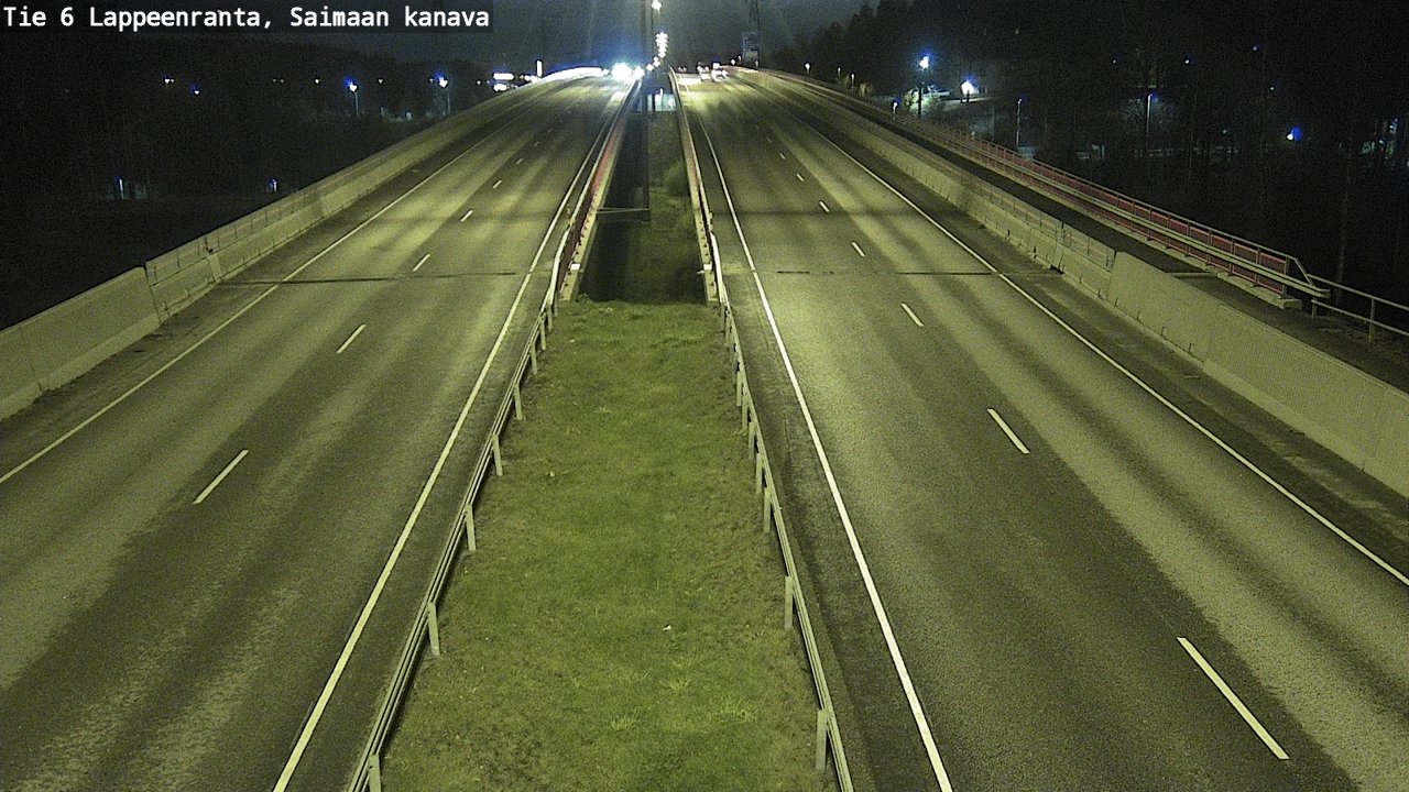 Weather Camera Image Väg 6 Villmanstrand,Saima kanal, Lappeenranta, Etelä-Karjala