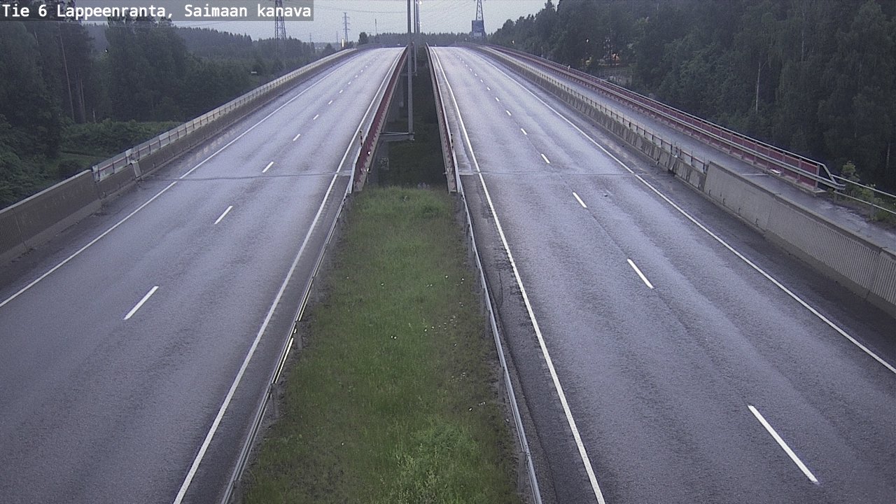 Kelikamerat Kuva Tie 6 Lappeenranta, Saimaan kanava, Lappeenranta, Etelä-Karjala