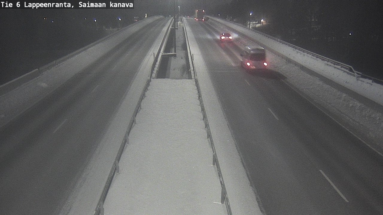 Weather Camera Image Road 6 Lappeenranta, Saimaa channel, Lappeenranta, Etelä-Karjala