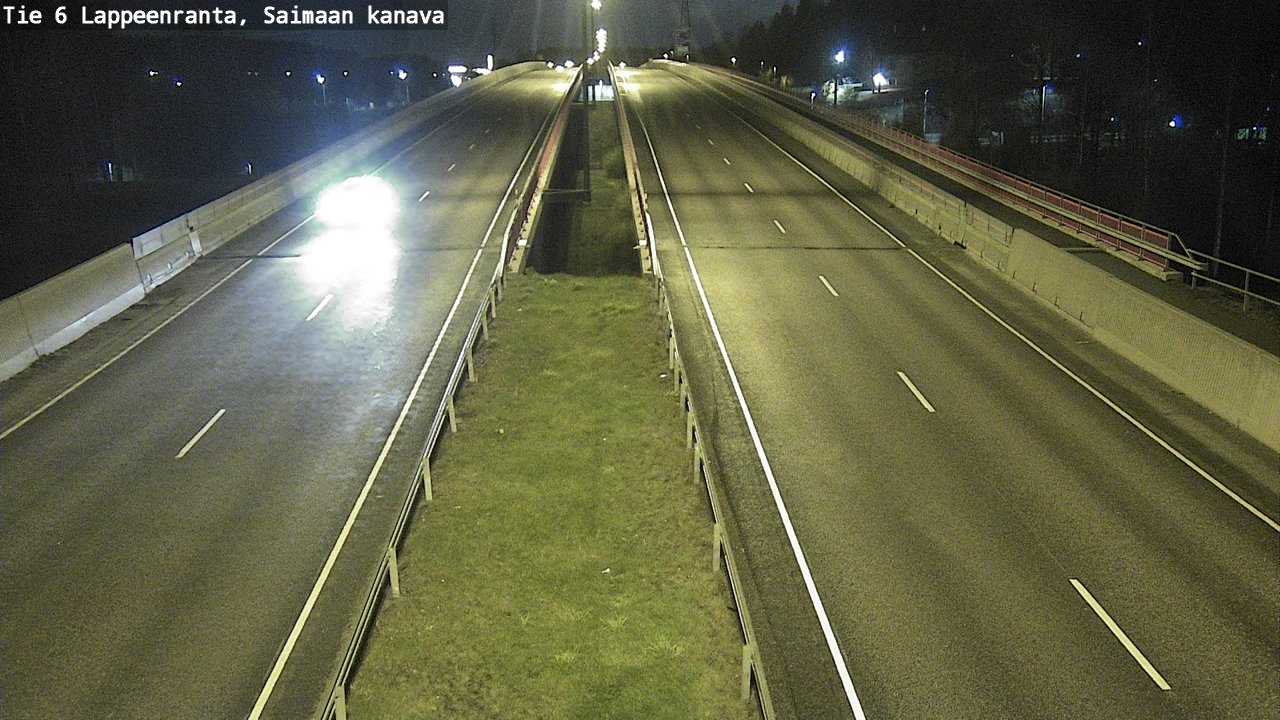 Weather Camera Image Road 6 Lappeenranta, Saimaa channel, Lappeenranta, Etelä-Karjala