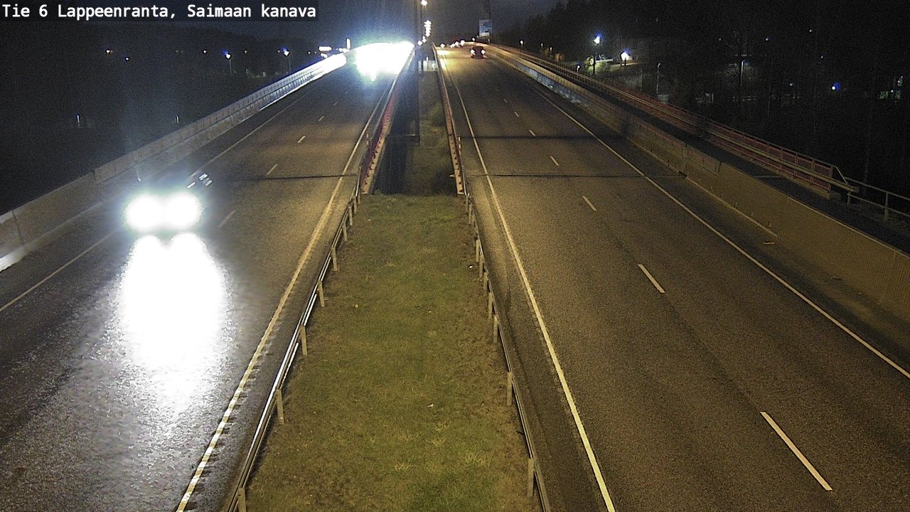 Weather Camera Image Road 6 Lappeenranta, Saimaa channel, Lappeenranta, Etelä-Karjala