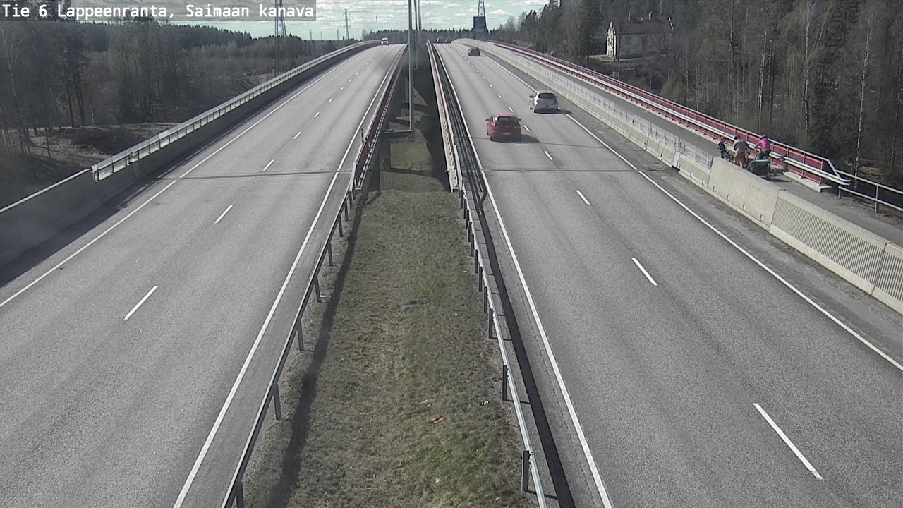 Kelikamerat Kuva Tie 6 Lappeenranta, Saimaan kanava, Lappeenranta, Etelä-Karjala