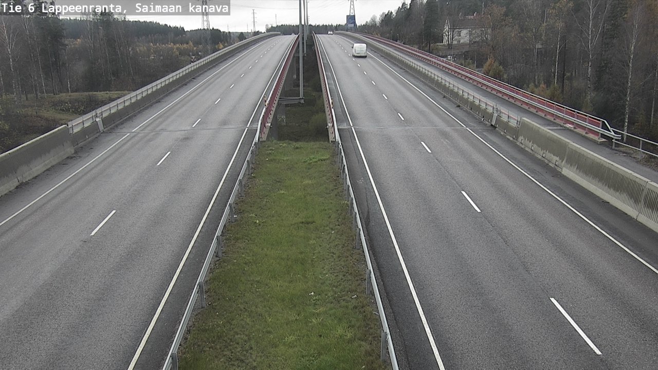 Kelikamerat Kuva Tie 6 Lappeenranta, Saimaan kanava, Lappeenranta, Etelä-Karjala