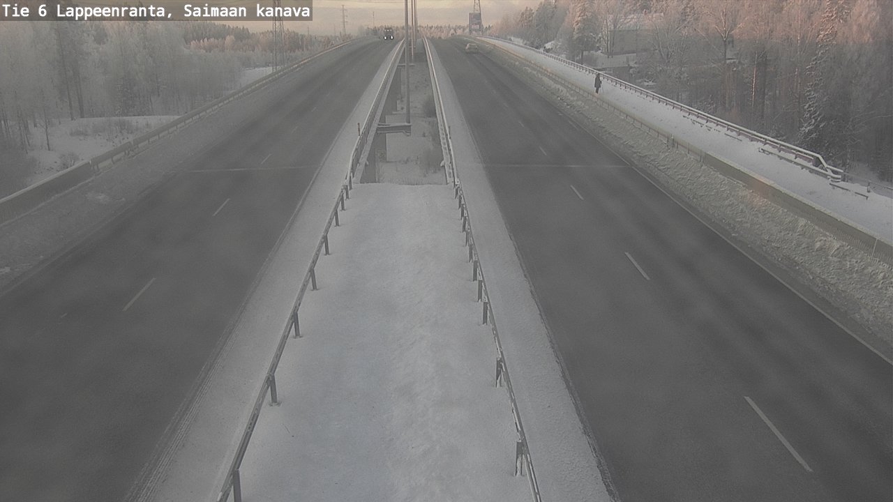 Kelikamerat Kuva Tie 6 Lappeenranta, Saimaan kanava, Lappeenranta, Etelä-Karjala