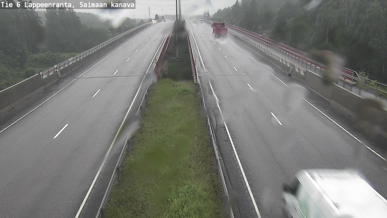 Weather Camera Image Road 6 Lappeenranta, Saimaa channel, Lappeenranta, Etelä-Karjala