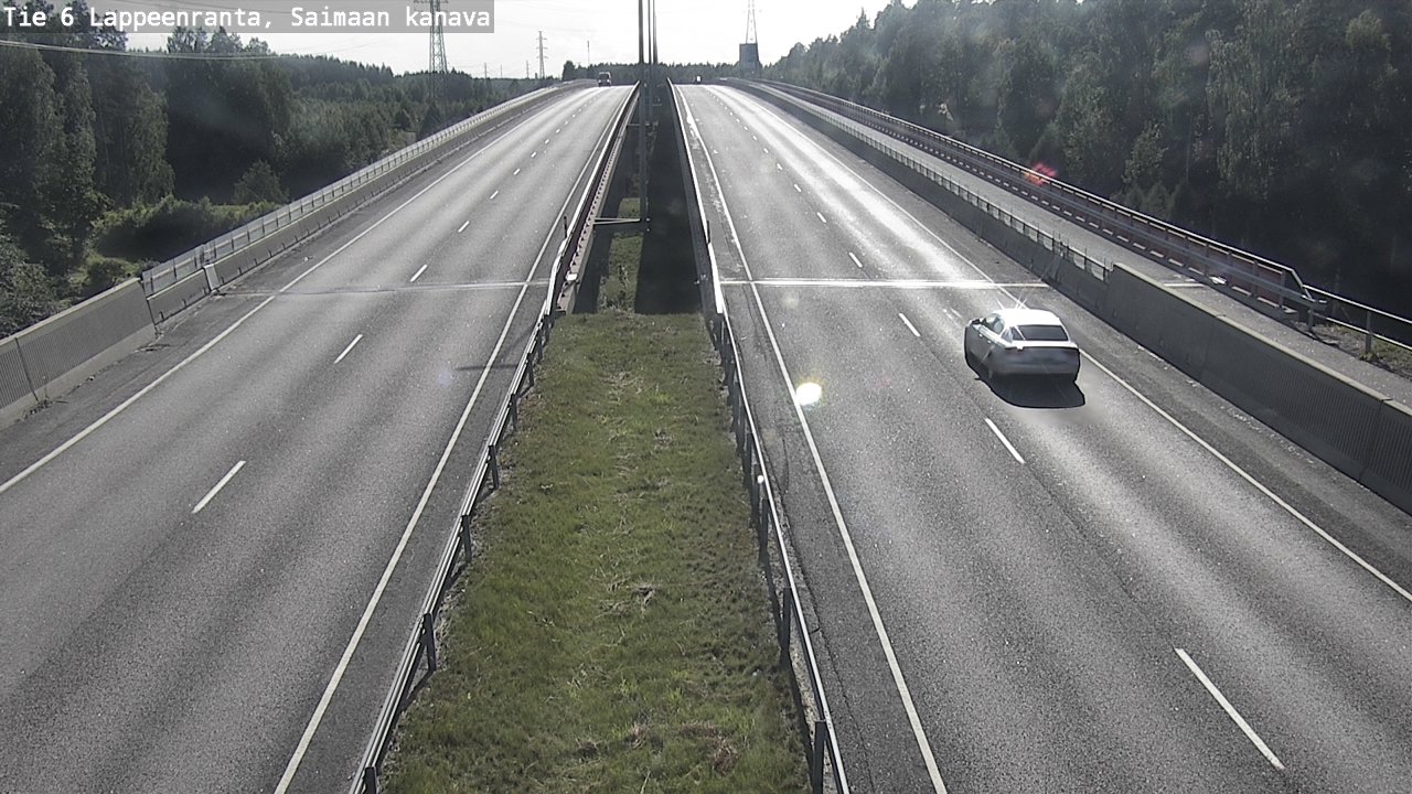 Kelikamerat Kuva Tie 6 Lappeenranta, Saimaan kanava, Lappeenranta, Etelä-Karjala