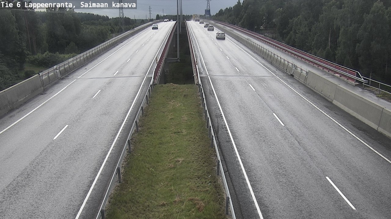 Kelikamerat Kuva Tie 6 Lappeenranta, Saimaan kanava, Lappeenranta, Etelä-Karjala