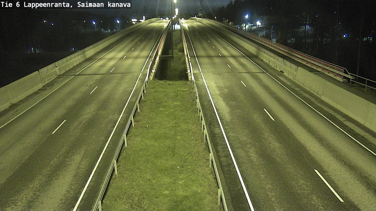 Weather Camera Image Road 6 Lappeenranta, Saimaa channel, Lappeenranta, Etelä-Karjala