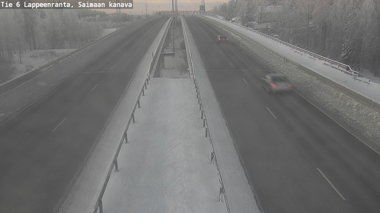 Kelikamerat Kuva Tie 6 Lappeenranta, Saimaan kanava, Lappeenranta, Etelä-Karjala