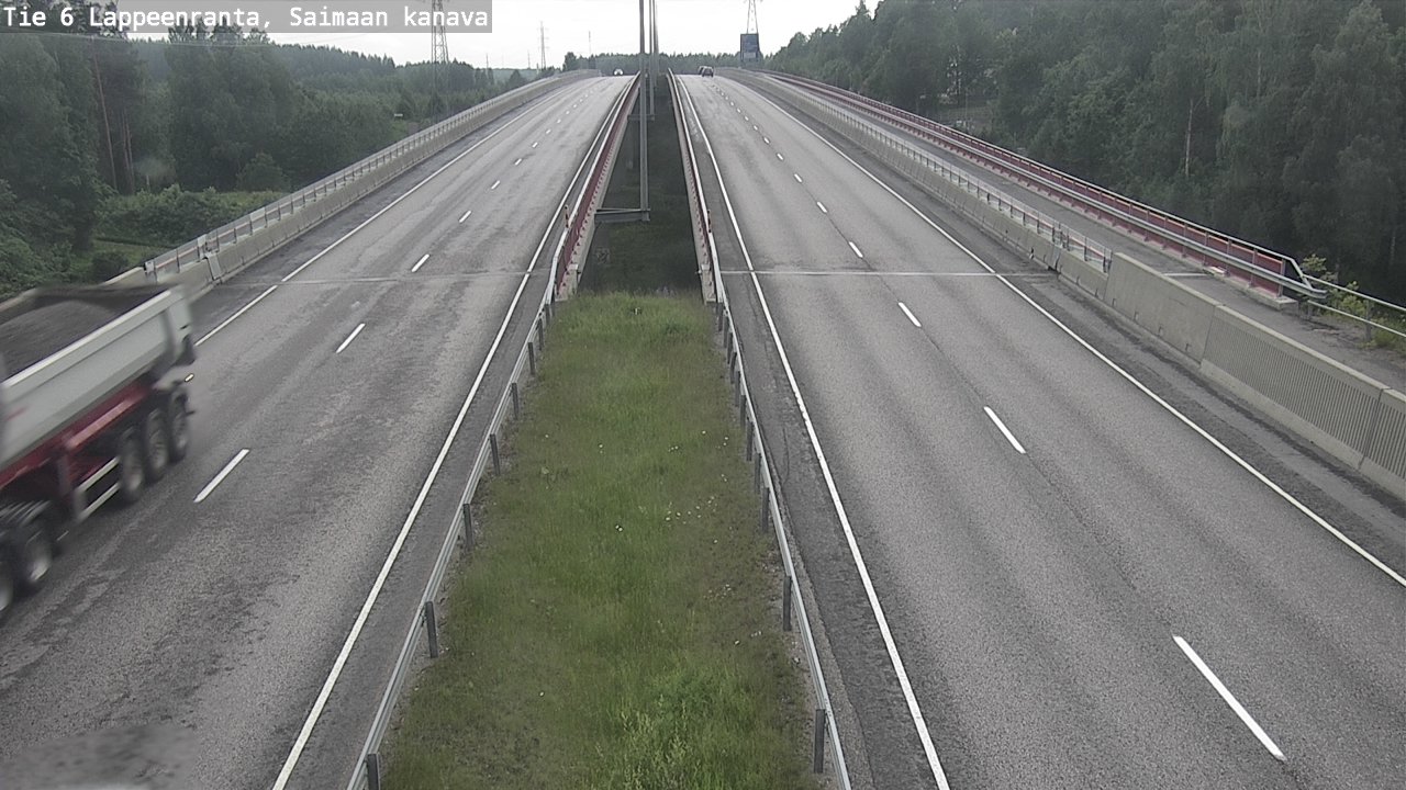 Kelikamerat Kuva Tie 6 Lappeenranta, Saimaan kanava, Lappeenranta, Etelä-Karjala