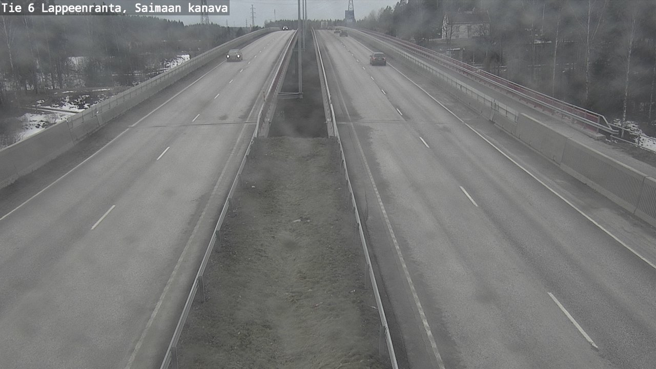 Kelikamerat Kuva Tie 6 Lappeenranta, Saimaan kanava, Lappeenranta, Etelä-Karjala