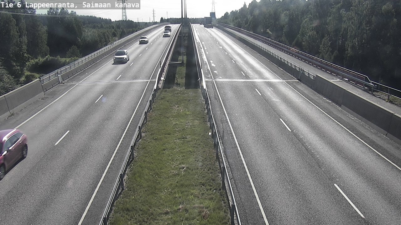 Kelikamerat Kuva Tie 6 Lappeenranta, Saimaan kanava, Lappeenranta, Etelä-Karjala