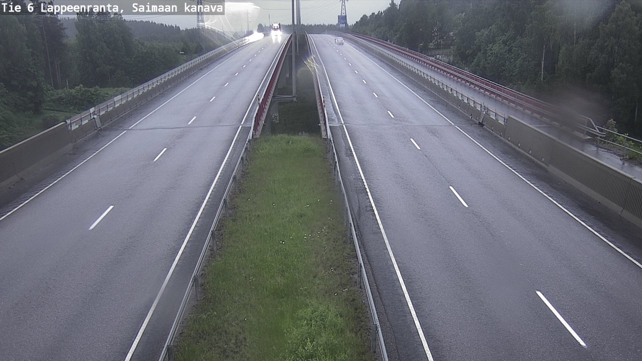Kelikamerat Kuva Tie 6 Lappeenranta, Saimaan kanava, Lappeenranta, Etelä-Karjala