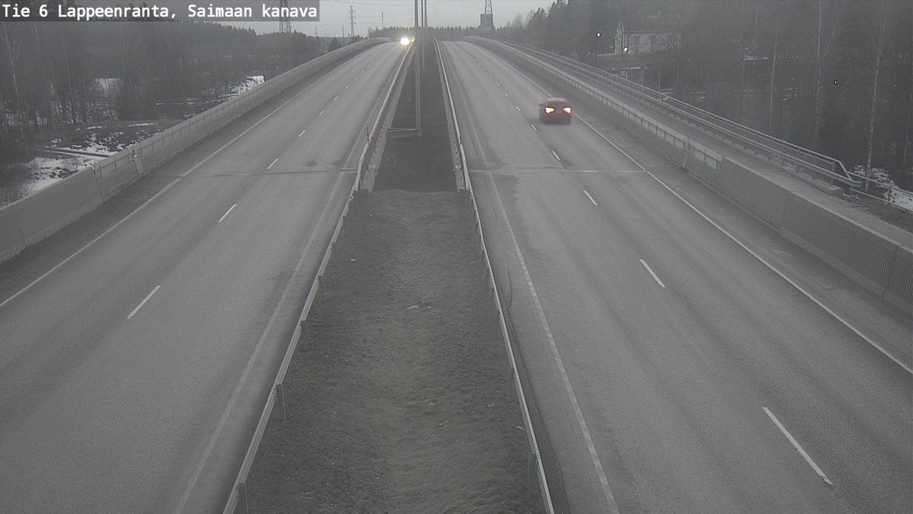 Kelikamerat Kuva Tie 6 Lappeenranta, Saimaan kanava, Lappeenranta, Etelä-Karjala