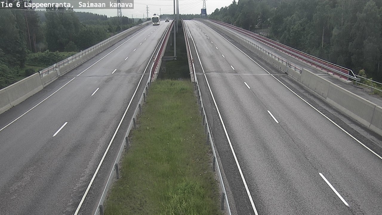 Kelikamerat Kuva Tie 6 Lappeenranta, Saimaan kanava, Lappeenranta, Etelä-Karjala