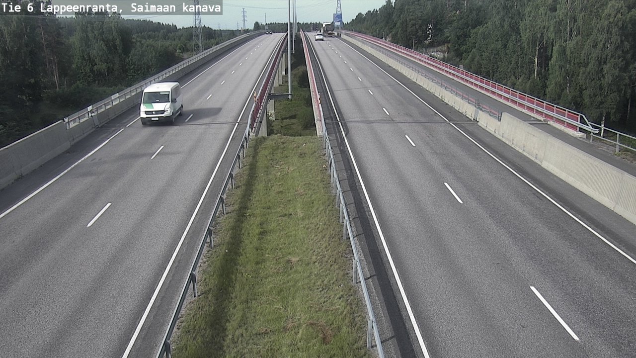 Kelikamerat Kuva Tie 6 Lappeenranta, Saimaan kanava, Lappeenranta, Etelä-Karjala