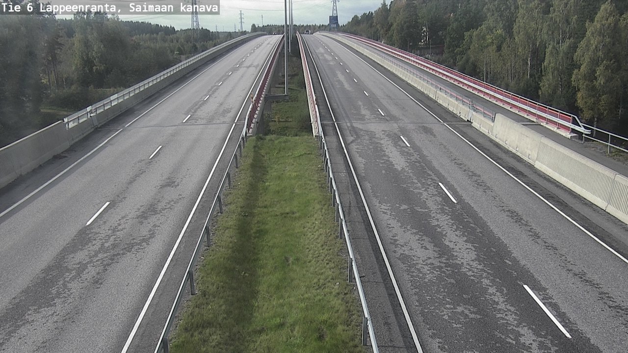 Kelikamerat Kuva Tie 6 Lappeenranta, Saimaan kanava, Lappeenranta, Etelä-Karjala