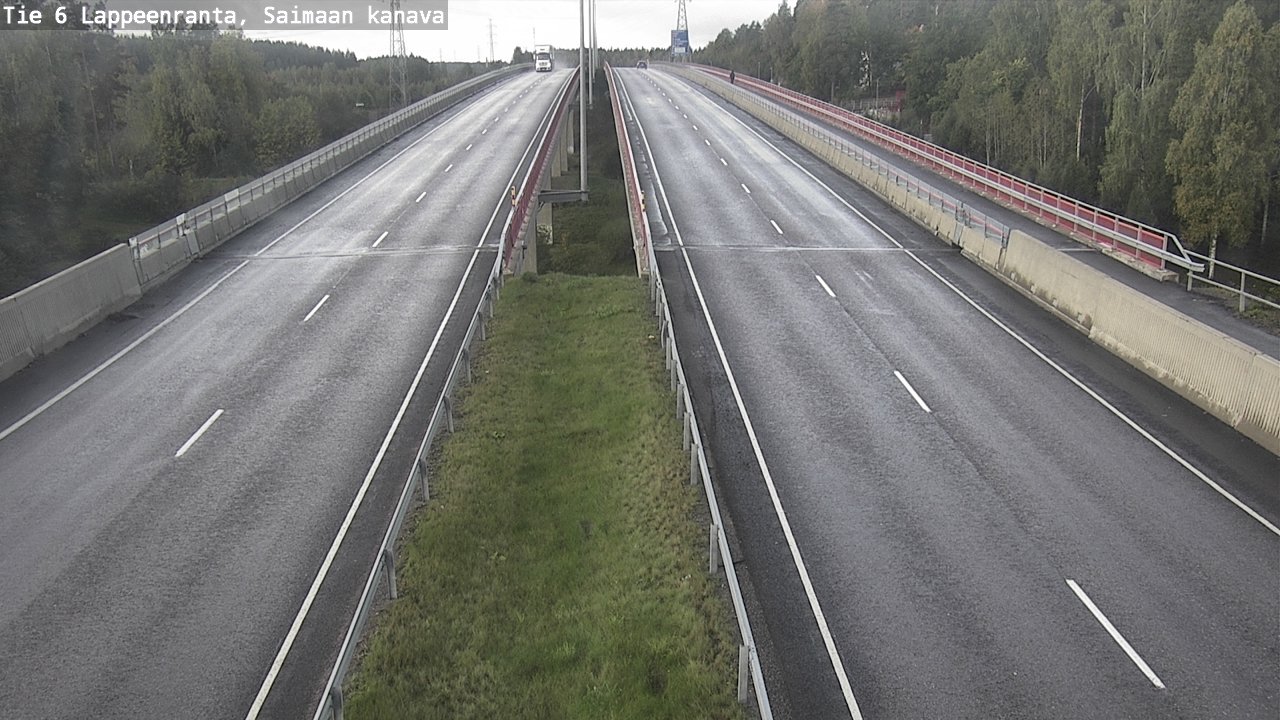 Kelikamerat Kuva Tie 6 Lappeenranta, Saimaan kanava, Lappeenranta, Etelä-Karjala