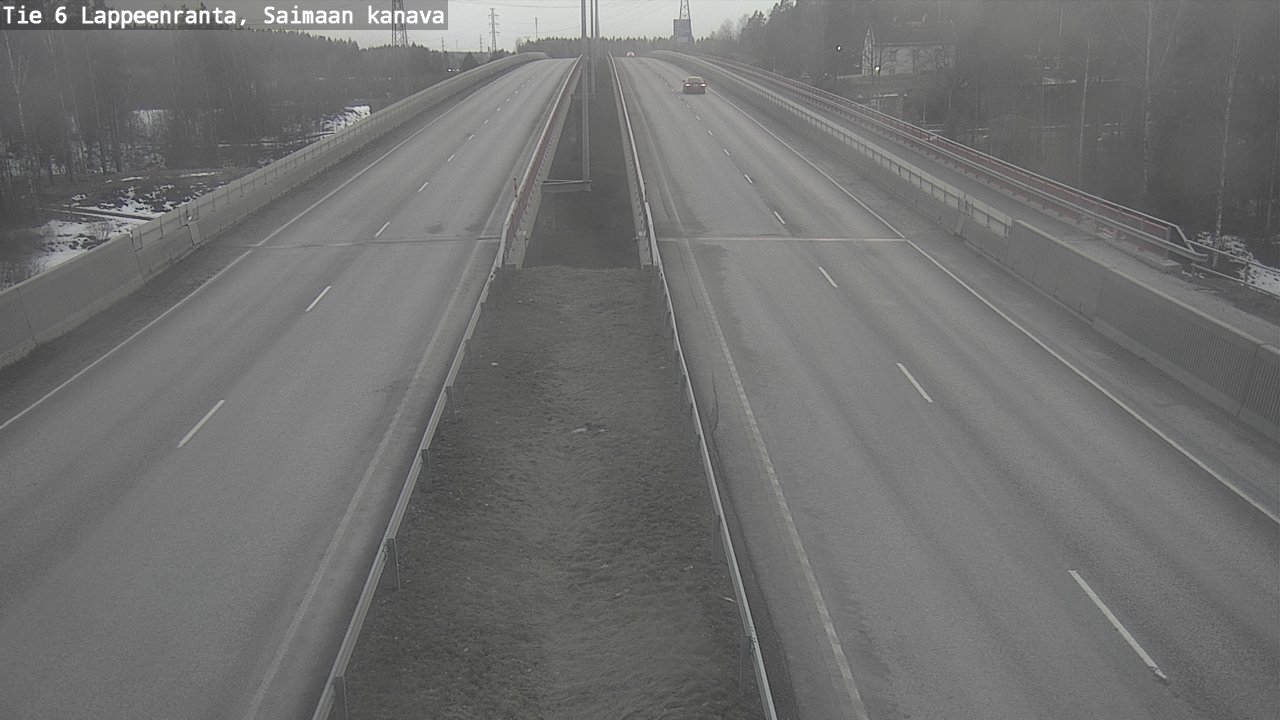 Kelikamerat Kuva Tie 6 Lappeenranta, Saimaan kanava, Lappeenranta, Etelä-Karjala