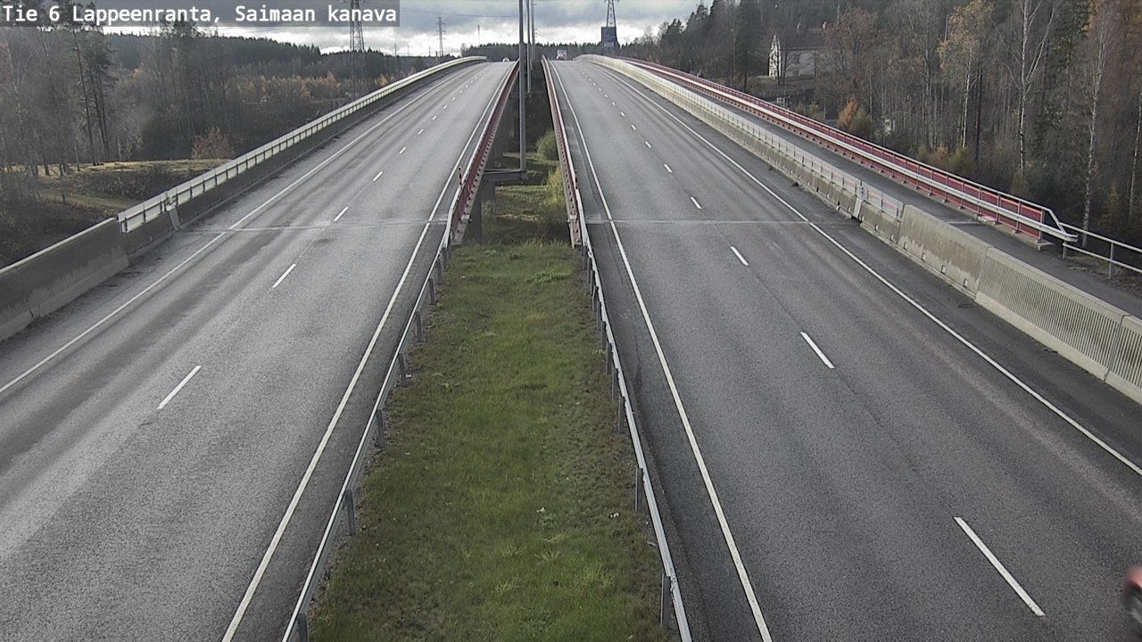 Kelikamerat Kuva Tie 6 Lappeenranta, Saimaan kanava, Lappeenranta, Etelä-Karjala