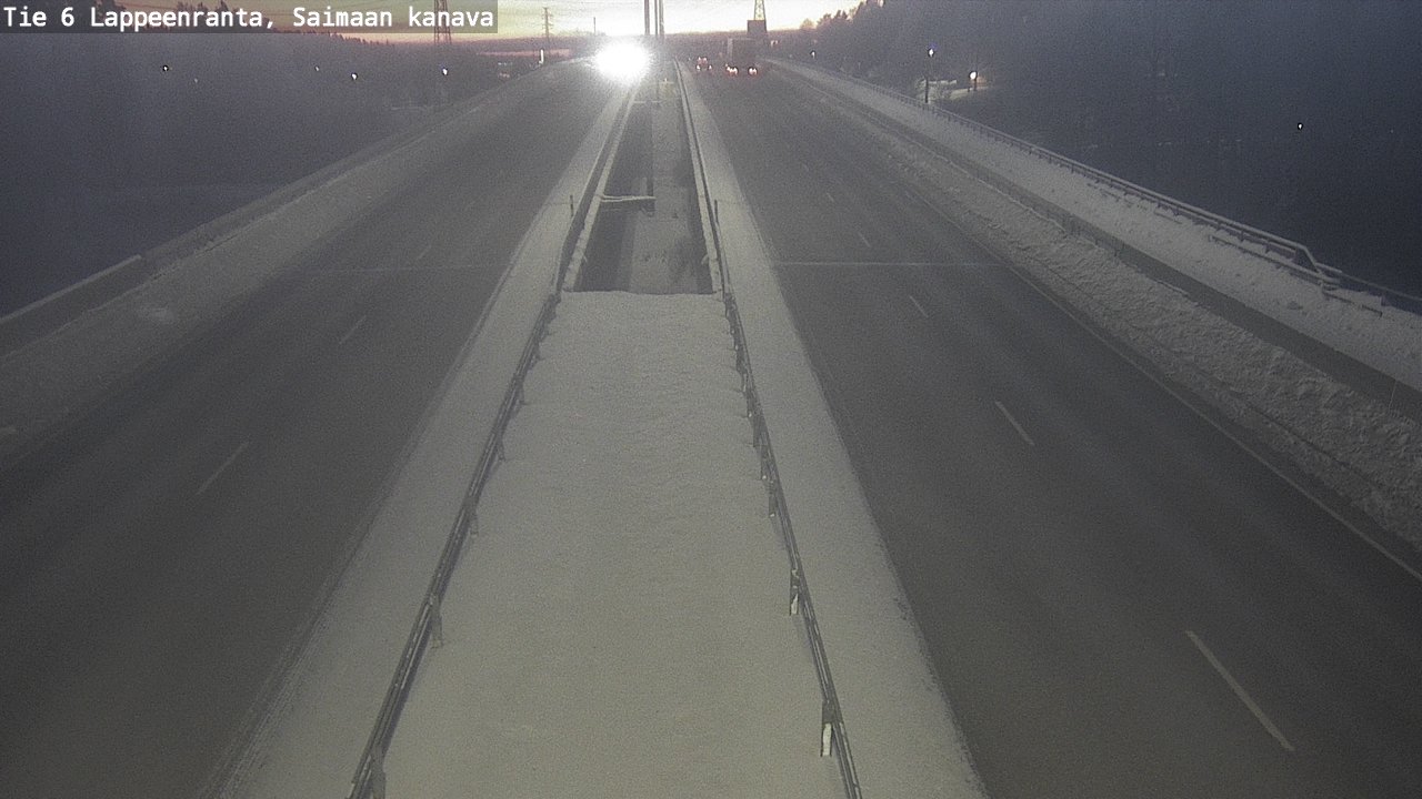 Kelikamerat Kuva Tie 6 Lappeenranta, Saimaan kanava, Lappeenranta, Etelä-Karjala