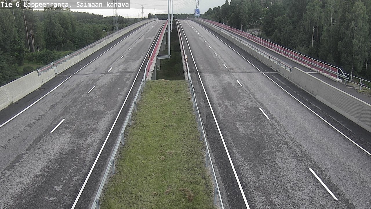 Kelikamerat Kuva Tie 6 Lappeenranta, Saimaan kanava, Lappeenranta, Etelä-Karjala