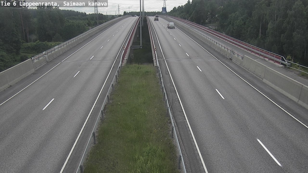 Kelikamerat Kuva Tie 6 Lappeenranta, Saimaan kanava, Lappeenranta, Etelä-Karjala