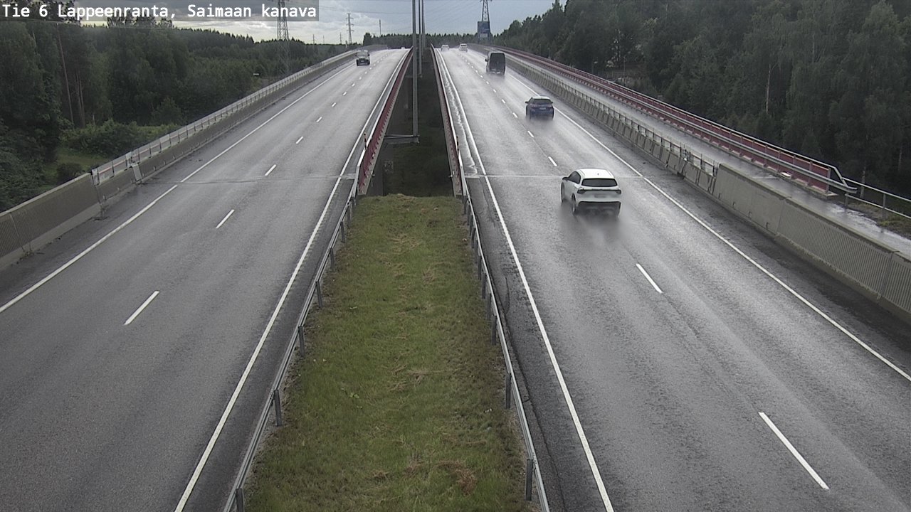 Kelikamerat Kuva Tie 6 Lappeenranta, Saimaan kanava, Lappeenranta, Etelä-Karjala
