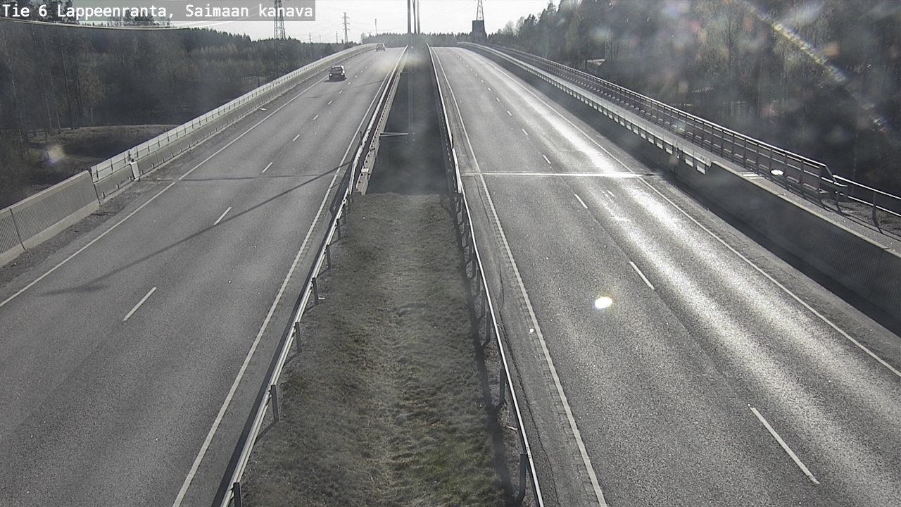 Kelikamerat Kuva Tie 6 Lappeenranta, Saimaan kanava, Lappeenranta, Etelä-Karjala
