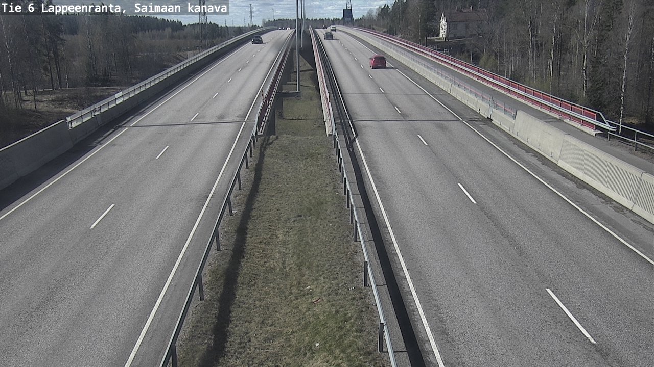 Kelikamerat Kuva Tie 6 Lappeenranta, Saimaan kanava, Lappeenranta, Etelä-Karjala