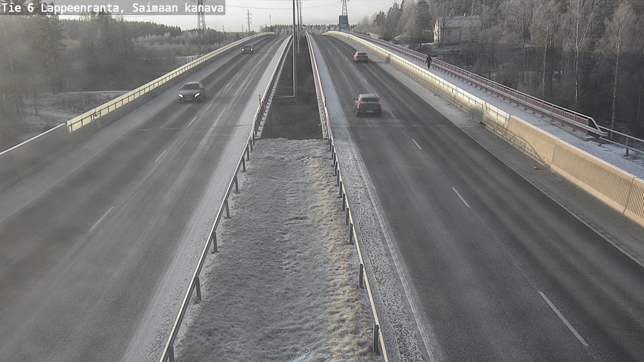 Kelikamerat Kuva Tie 6 Lappeenranta, Saimaan kanava, Lappeenranta, Etelä-Karjala