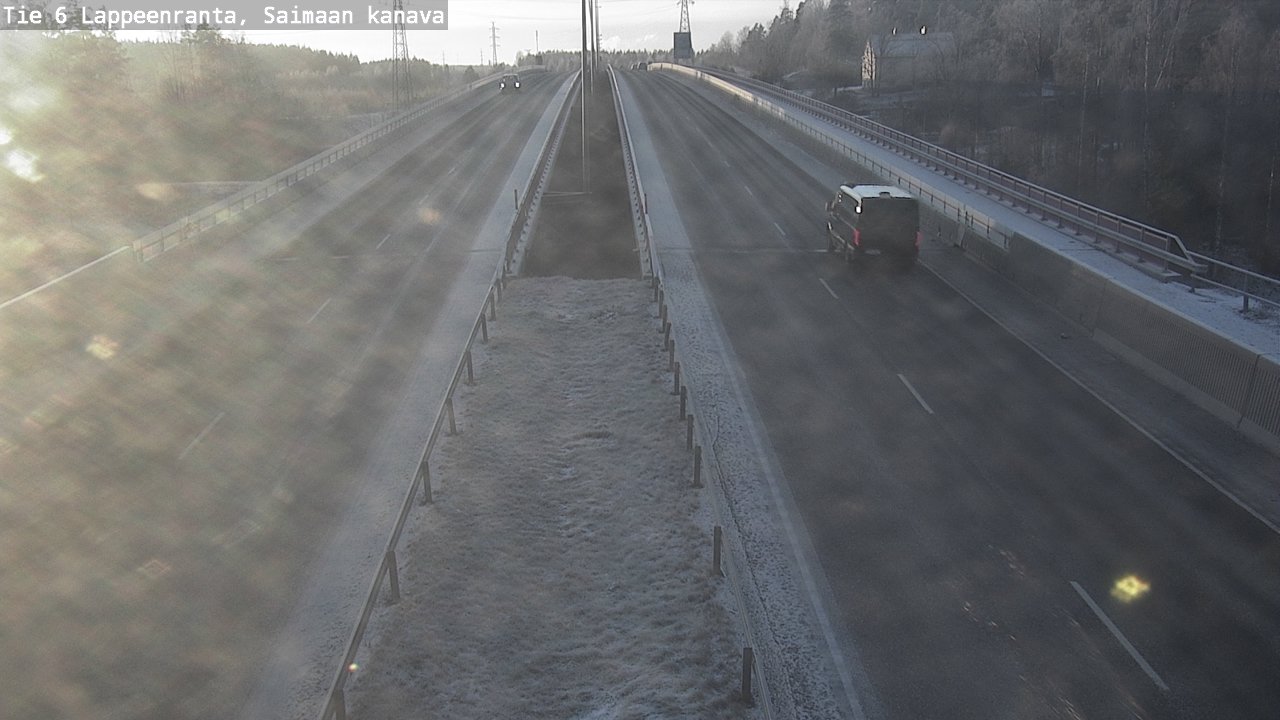 Kelikamerat Kuva Tie 6 Lappeenranta, Saimaan kanava, Lappeenranta, Etelä-Karjala