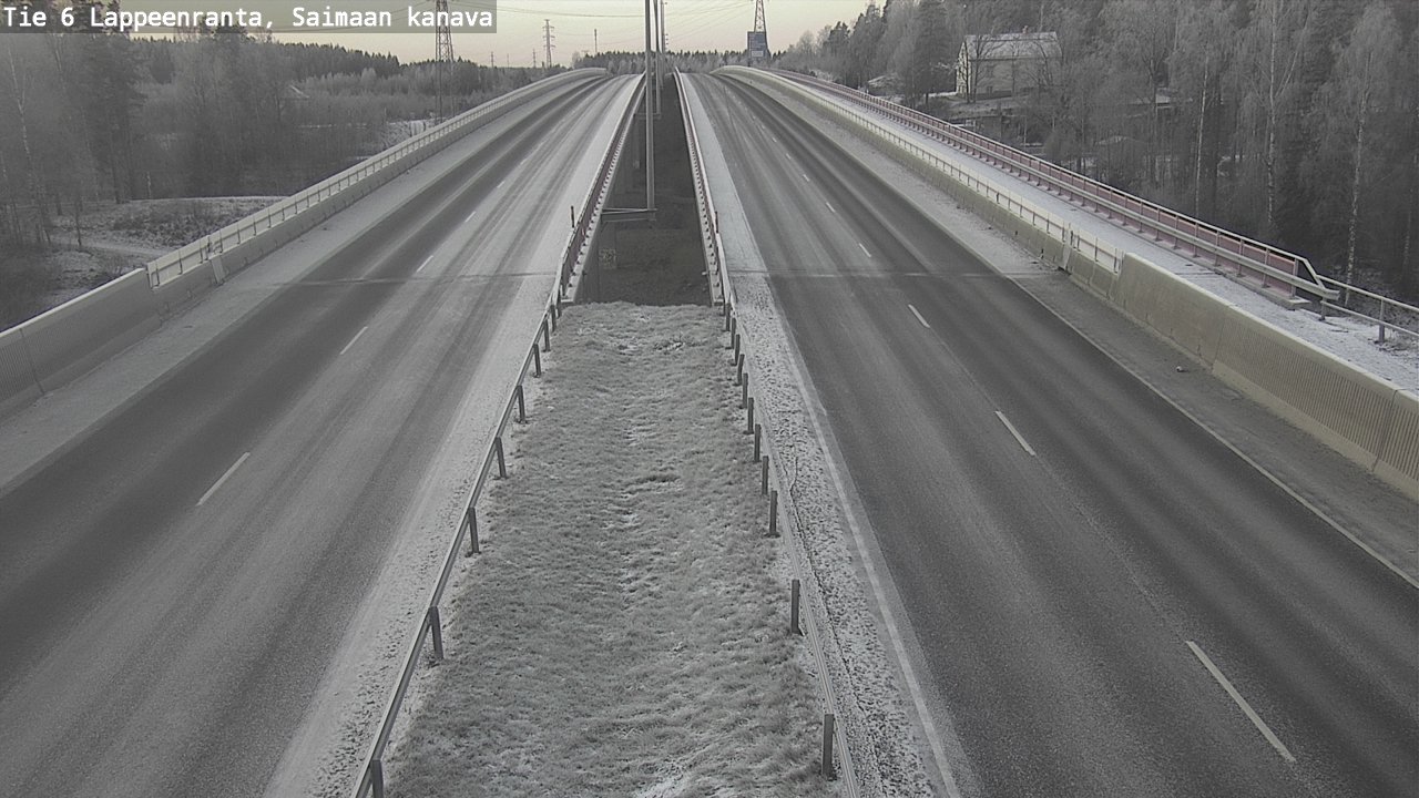 Kelikamerat Kuva Tie 6 Lappeenranta, Saimaan kanava, Lappeenranta, Etelä-Karjala