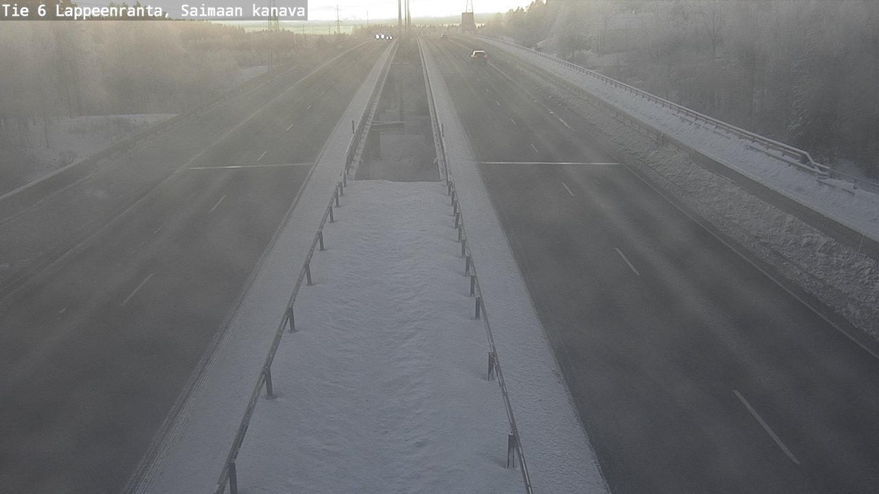 Kelikamerat Kuva Tie 6 Lappeenranta, Saimaan kanava, Lappeenranta, Etelä-Karjala